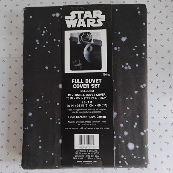 JAY FRANCO & SONS:  Star Wars Full Duvet Cover Set by Disney - Picture 2 of 5
